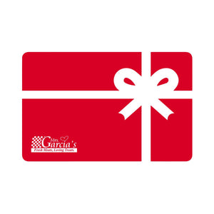 Mrs. Garcia's Gift Card - Mrs. Garcia's Meats | Buy Meats Online | Trusted for Over 25 Years